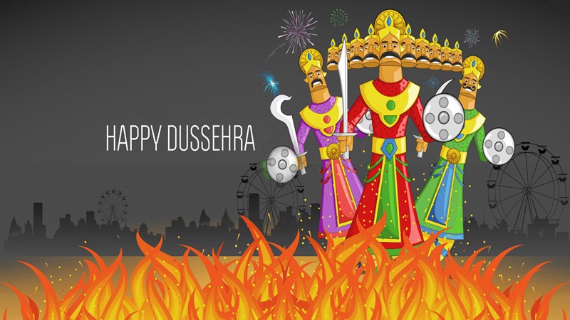 Happy Dussehra Images HD Wall Papers Dasara 2022 Images, Whats-app Messages  2021 - IBPS Club