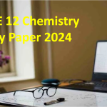CBSE 12 Chemistry Key Paper 2024