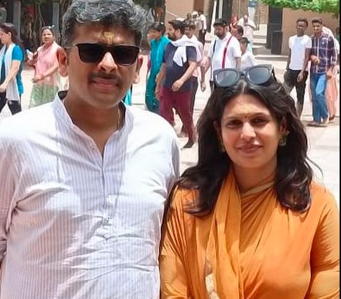 Palki Sharma Upadhyay husband