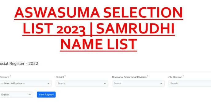 Aswasuma Selection List 2024 Today