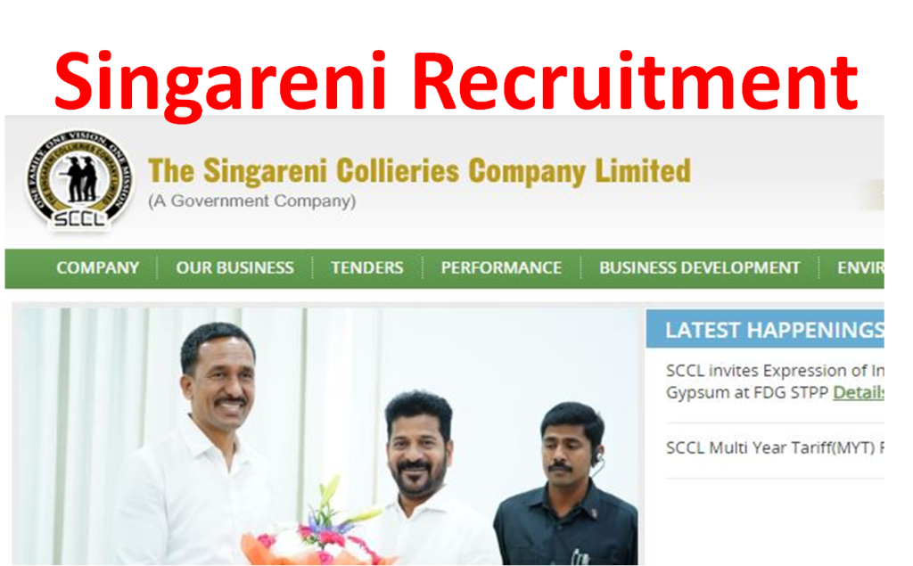 Singareni Recruitment Notification